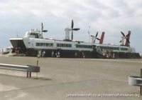 Calais hoverport -   (submitted by The <a href='http://www.hovercraft-museum.org/' target='_blank'>Hovercraft Museum Trust</a>).